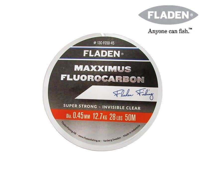 Fladen Maxximus Fluorocarbon Misina 50M 0.28 Mm