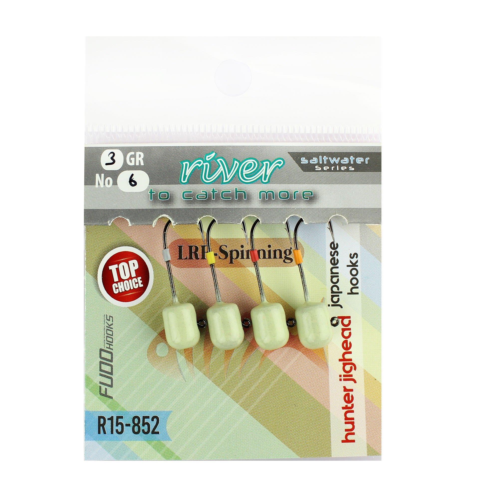 River Hunter Glow Jig Head