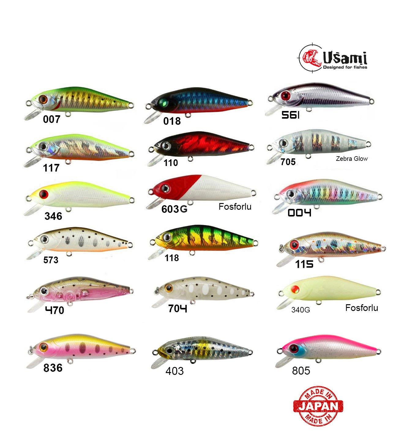 Usami Minn Shad 58F-Sr 4.6 G Maket Balık