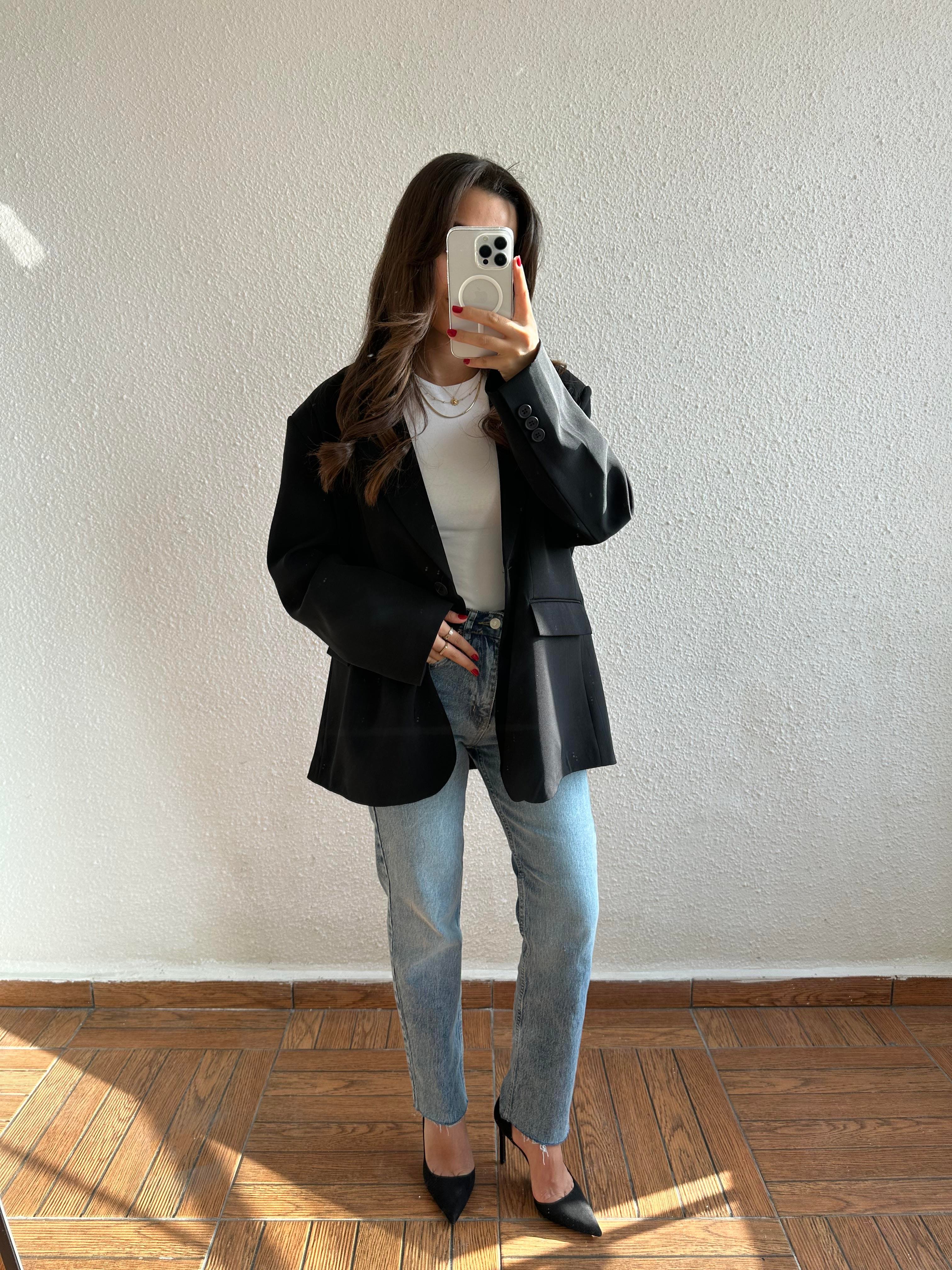 Boy Fit Kesik Paça Jean - Lacivert