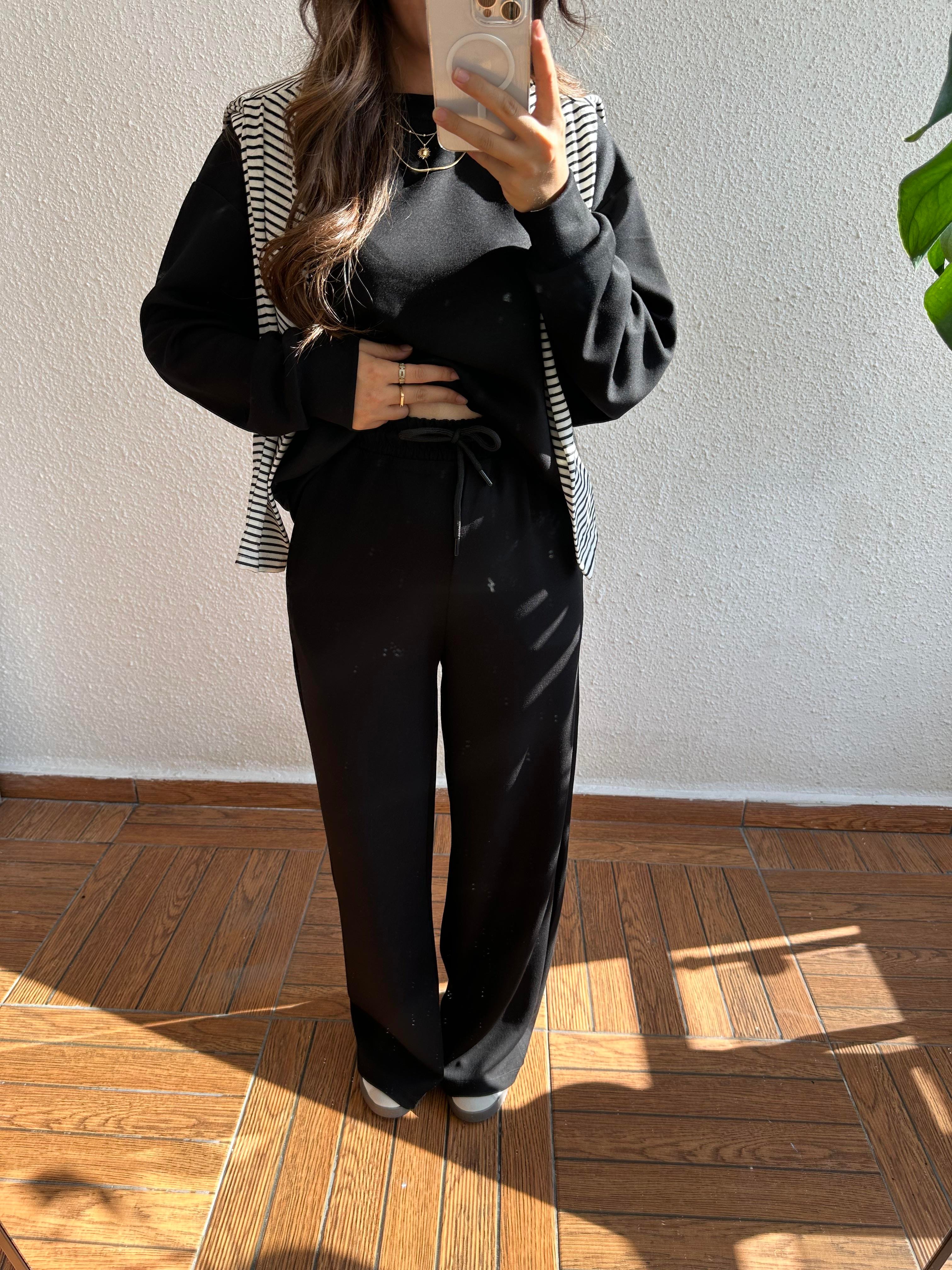Modal Eşofman Takım - Siyah