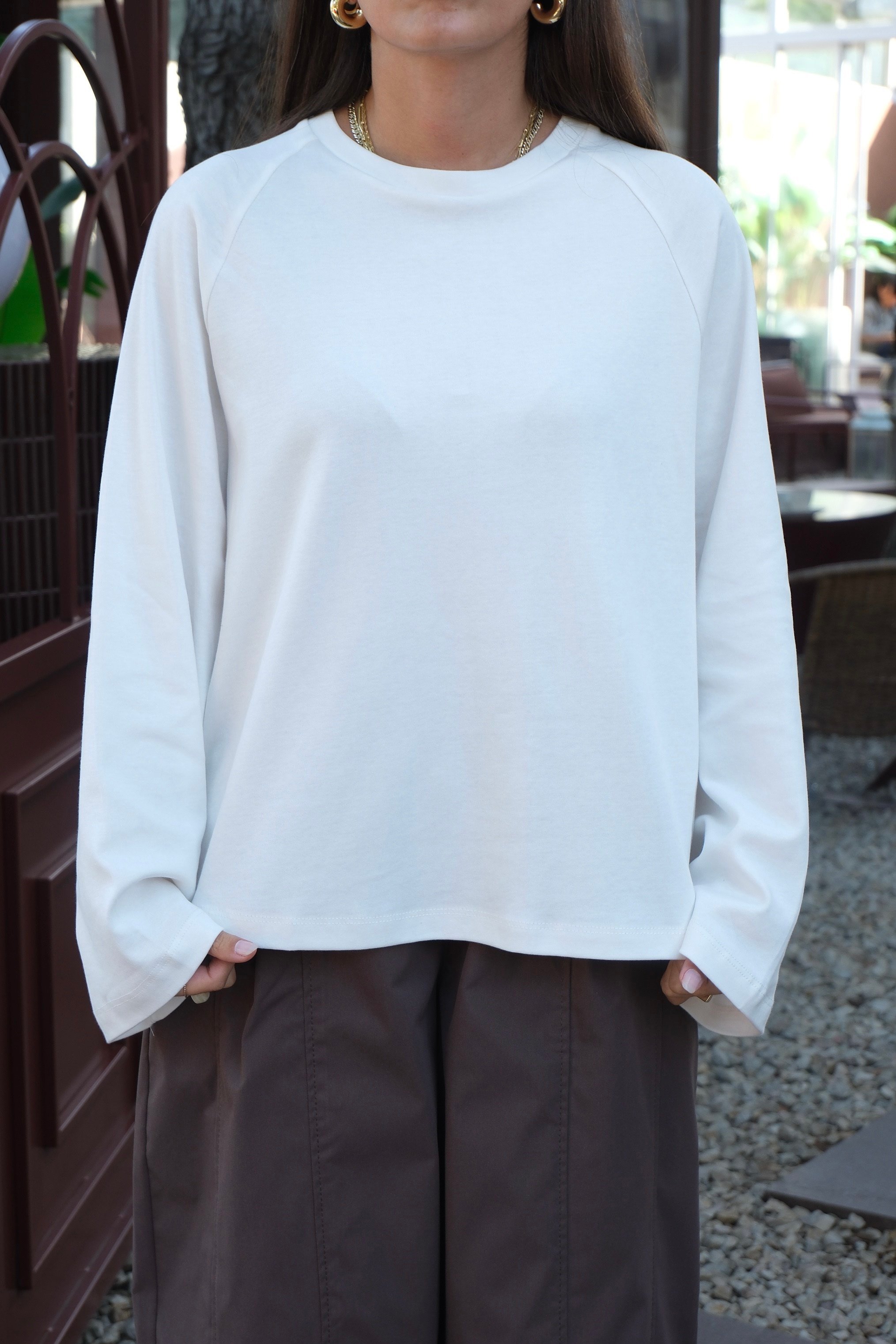 Reglan Kol Basic - Beyaz