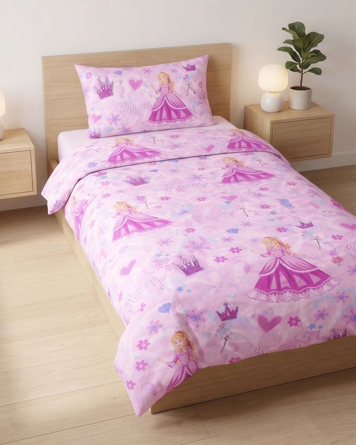 Tek Kişilik Pamuklu Kapitone Çok Amaçlı Pike & Yatak Örtüsü / Barbie