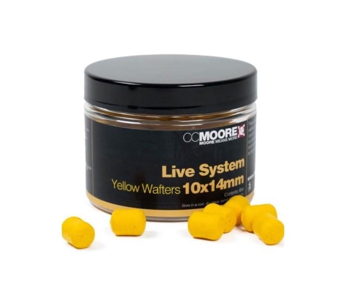 CC Moore Live System Yellow Wafters 10x14mm