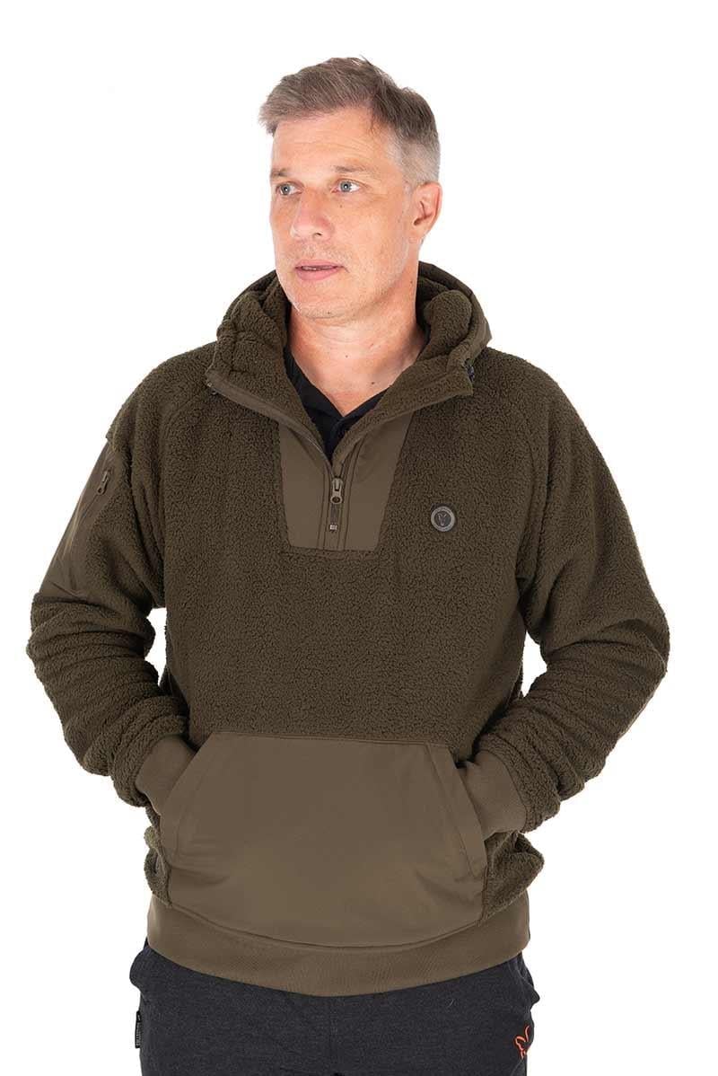 Fox Olive Sherpa Hibrit Ceket
