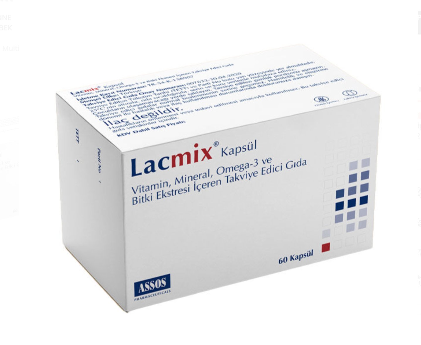 ASSOS Lacmix® Kapsül
