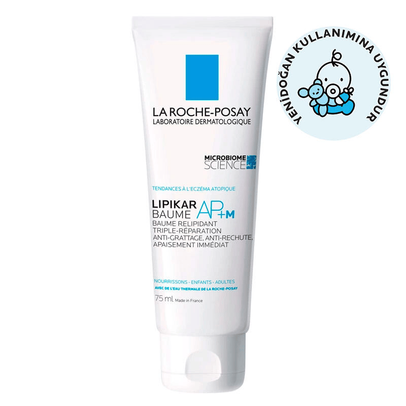 La Roche Posay Lipikar Baume Nemlendirici Balsam AP+M Kuru Ciltler İçin Bakım Kremi 75 ml