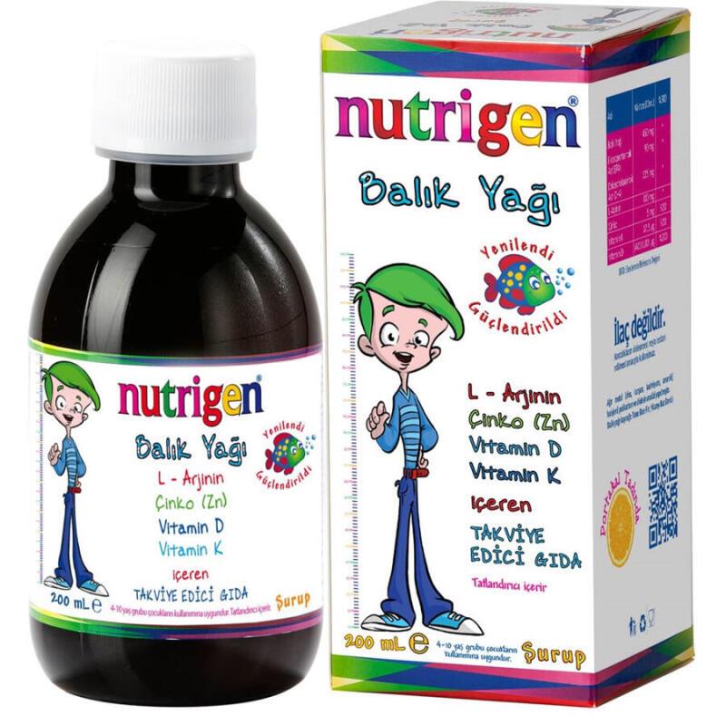 Nutrigen Balık Yağı 200 Ml