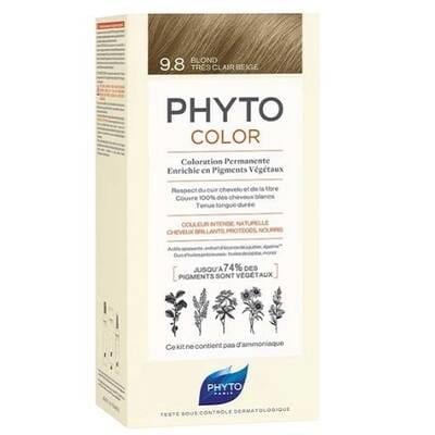 Phyto Color 9.8 Açık Sarı Bej Bitkisel Saç Boyası