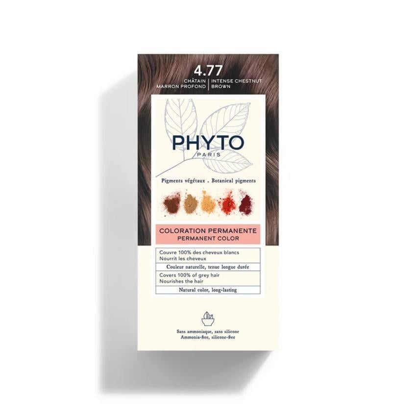 Phyto Color Amonyaksız Kalıcı 4.77 Yoğun Kestane Bakır Doğal İçerikli Bitkisel Saç Boyası