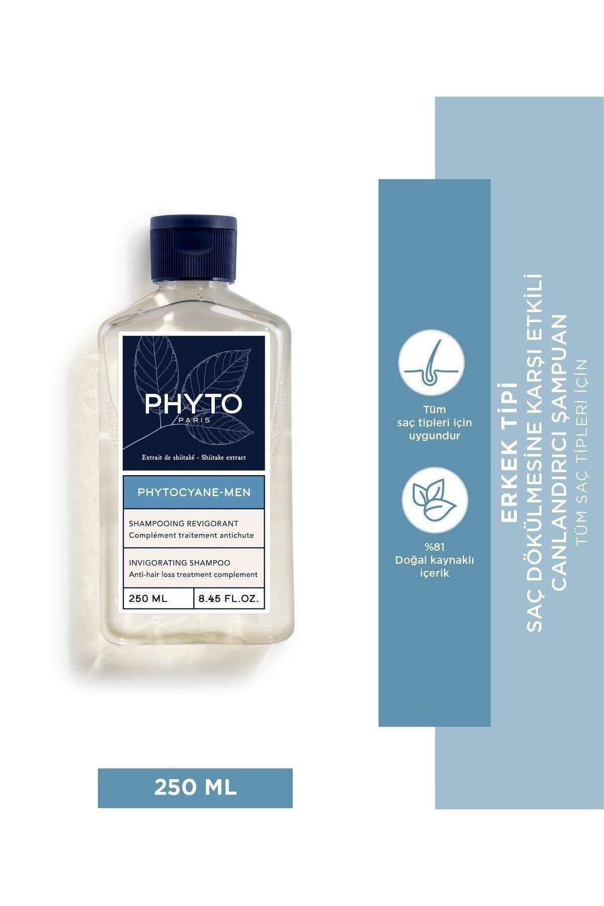 Phyto Cyane Erkek Tipi Dönemsel Saç Dökülmelerine 250 ml Şampuan