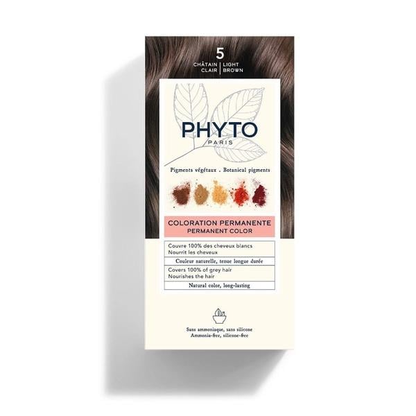 Phyto Phytocolor Bitkisel 5 Açık Kestane Saç Boyası