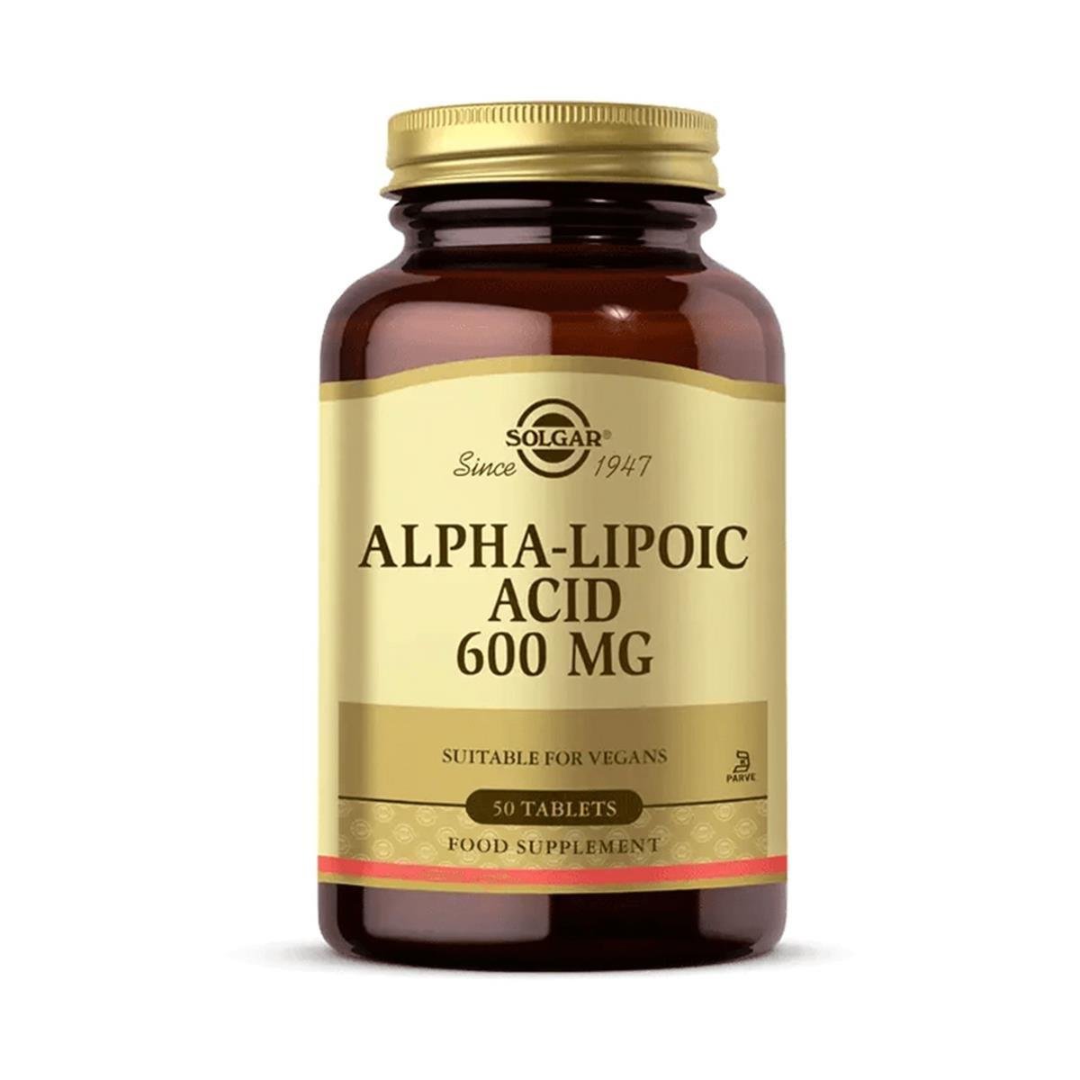 Solgar Alpha Lipoic Acid 600 mg 50 Tablet