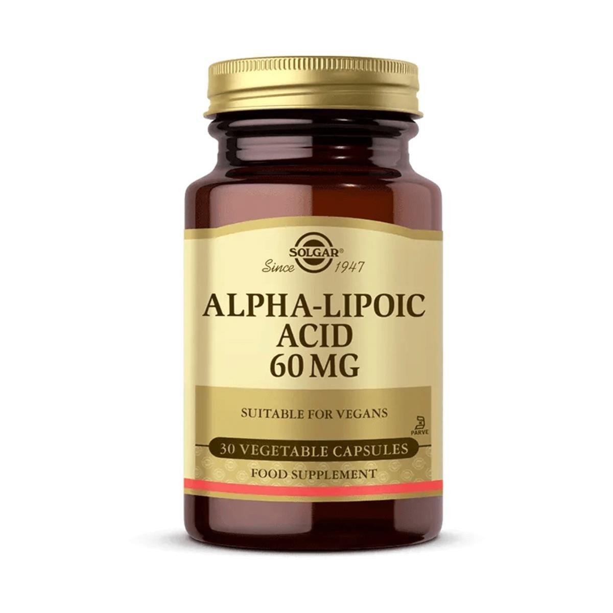 Solgar Alpha Lipoik Acid 60 mg 30 Kapsül