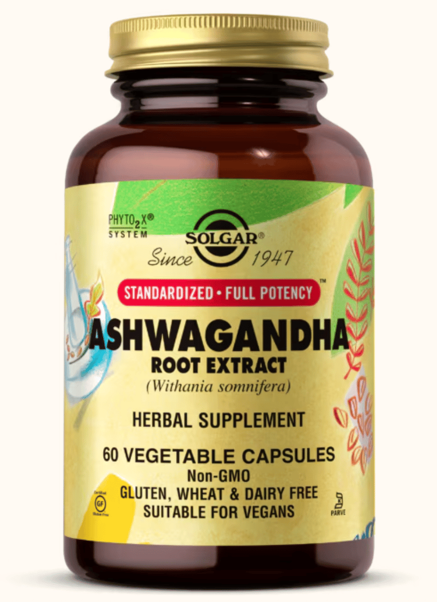 Solgar Ashwaganda 400 mg  60 Kapsül