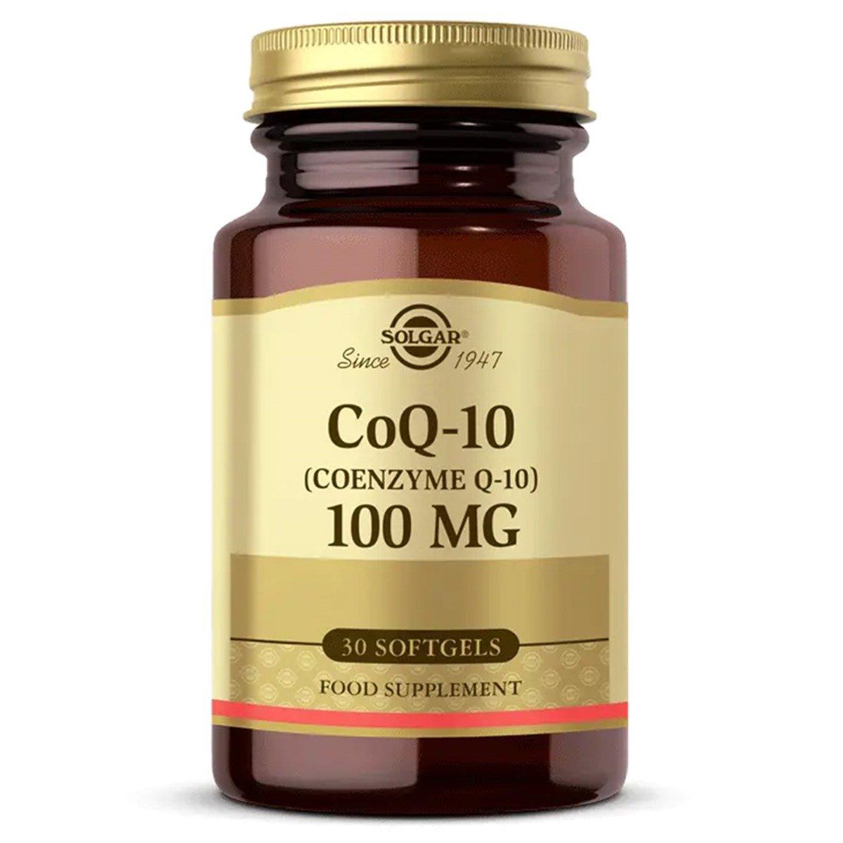 Solgar Coenzyme Q-10 100 mg 30 Yumuşak Kapsül