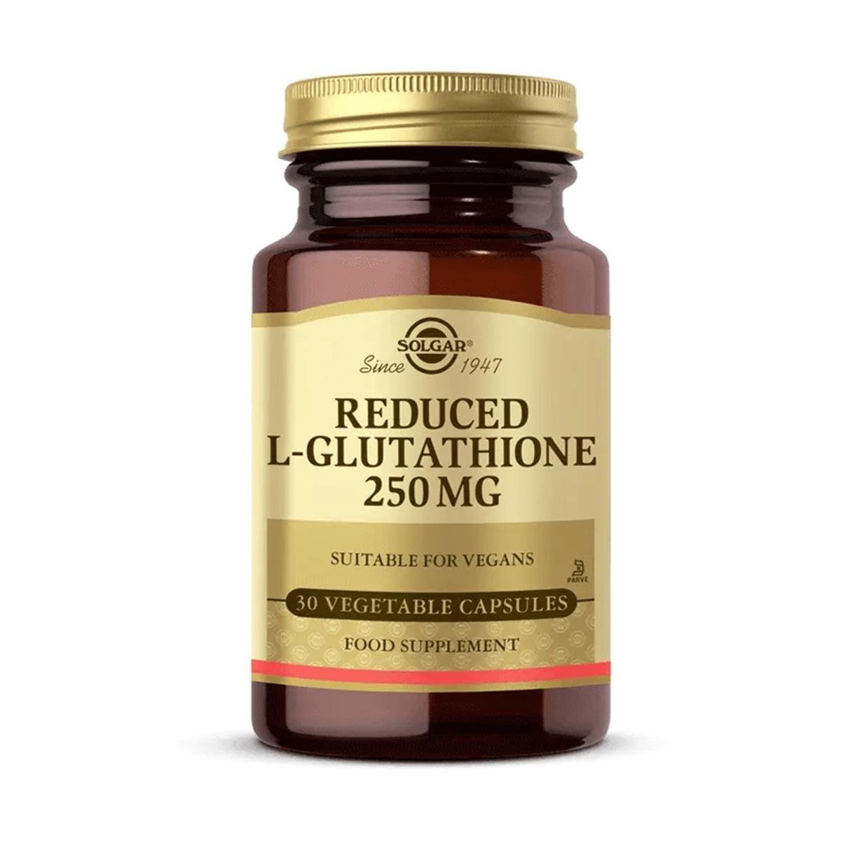 Solgar L-Glutathione 250 mg 30 Kapsül
