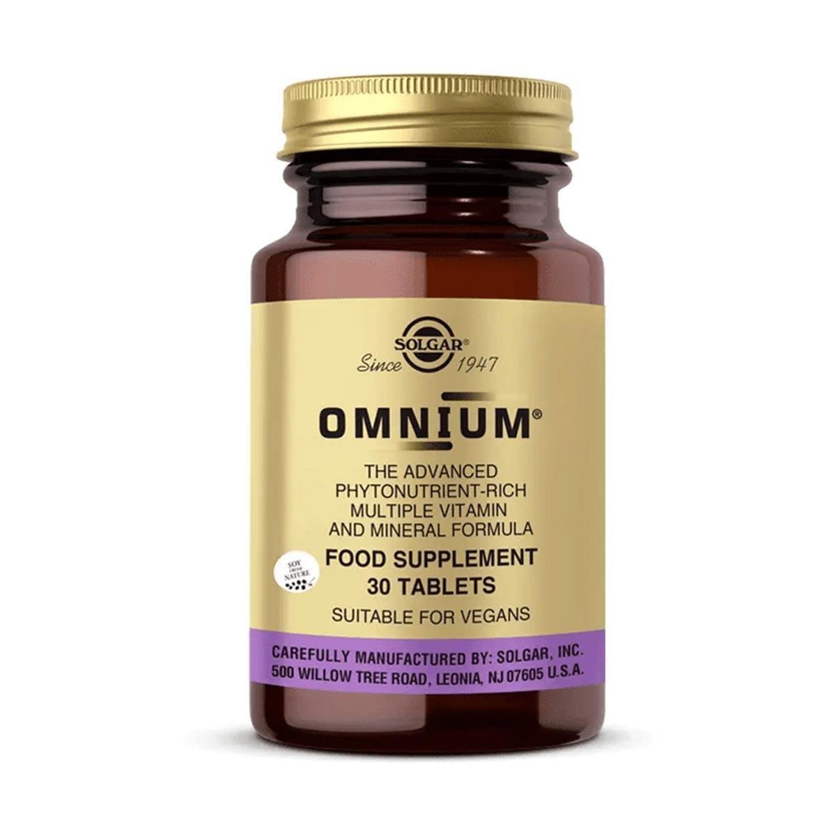 Solgar Omnium 30 Tablet