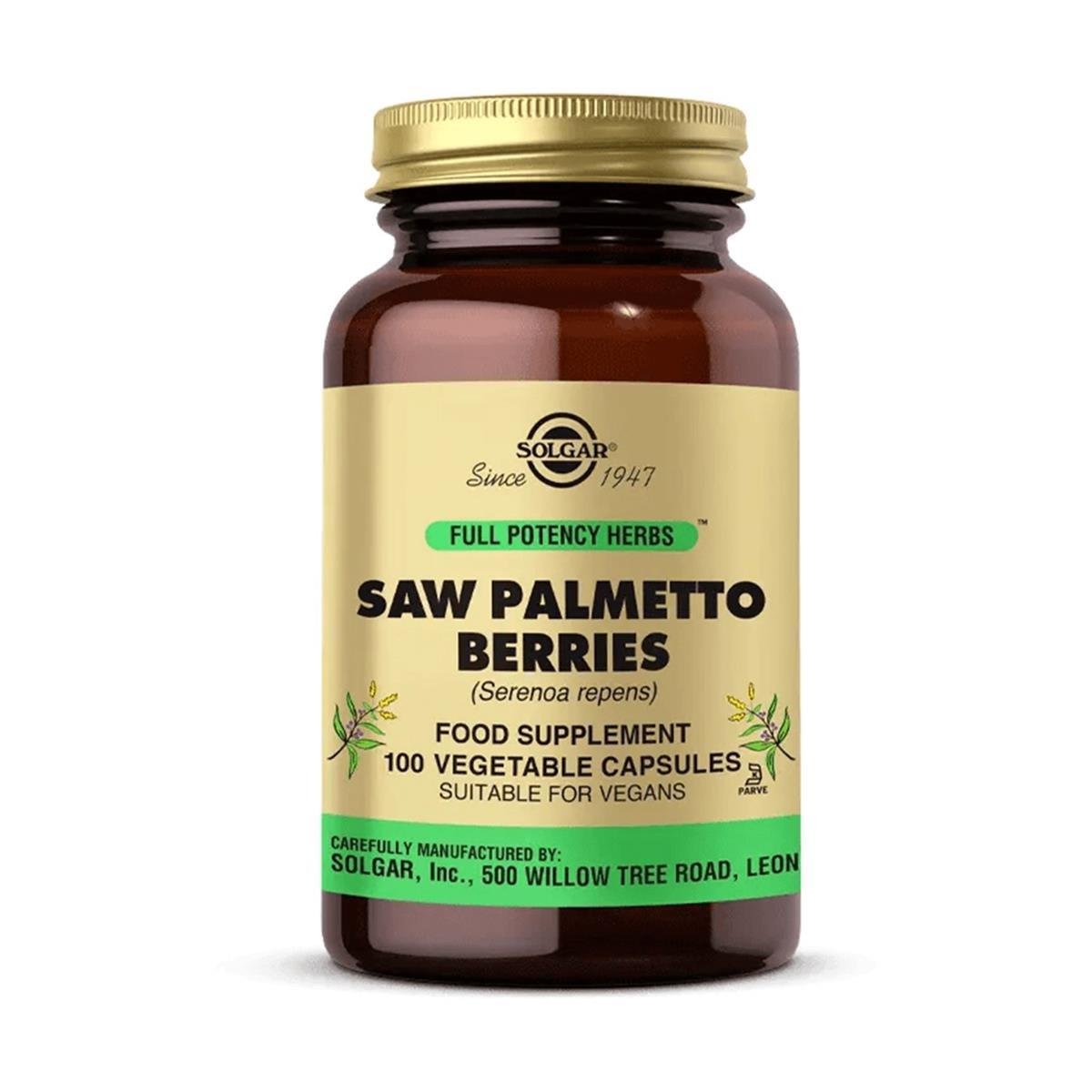 Solgar Saw Palmetto Berries 100 Kapsül