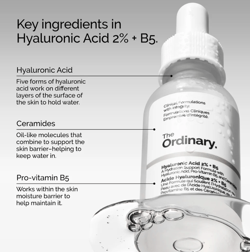 The Ordinary Hyaluronic Acid 2% + B5 Yüz Serumu 30 ml 30 ml