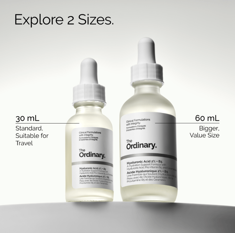 The Ordinary Hyaluronic Acid 2% + B5 Yüz Serumu 60 ml