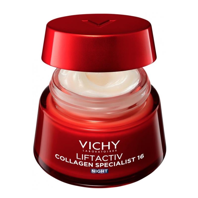 Vichy Liftactiv Collagen Specialist Yaşlanma Karşıtı Gece Bakım Kremi 50 ml