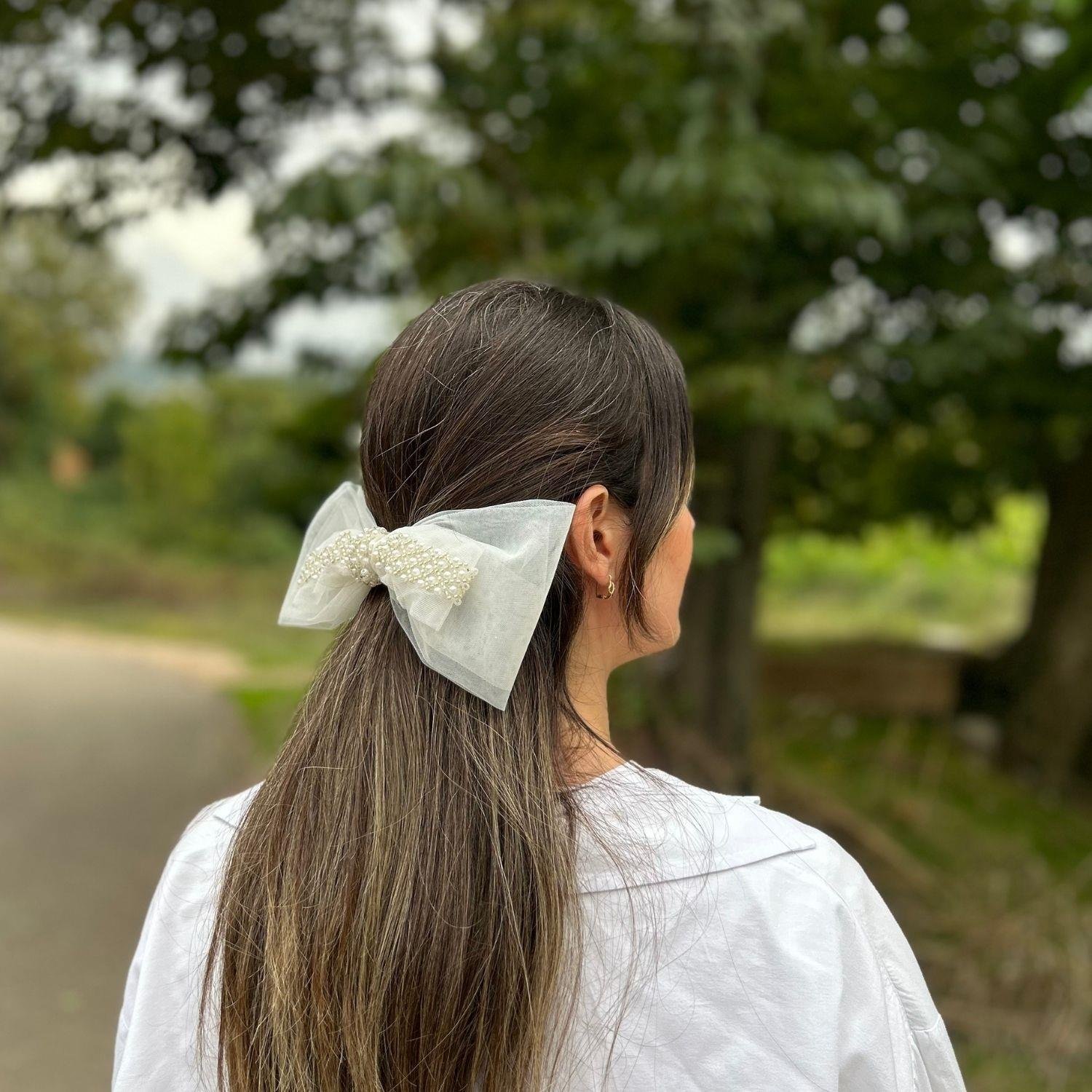 Bride Tül Saç Aksesuarı