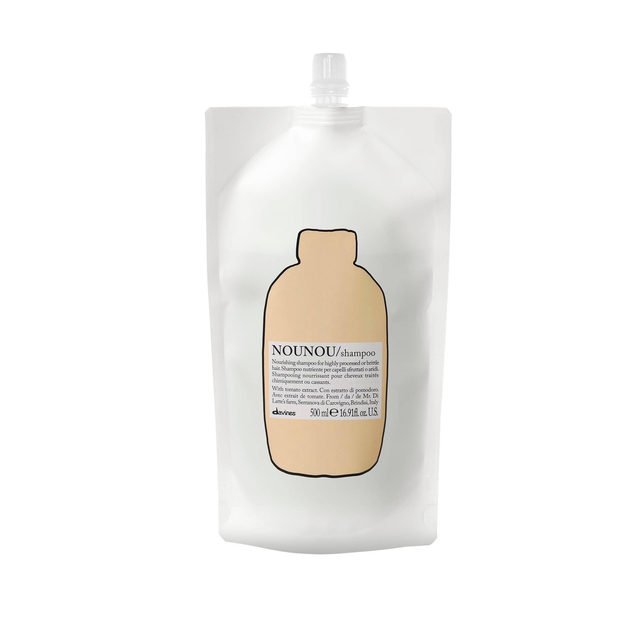 Davines Nounou Refill İşlem Görmüş Saçlar İçin Besleyici Bakım Şampuanı 500 ml