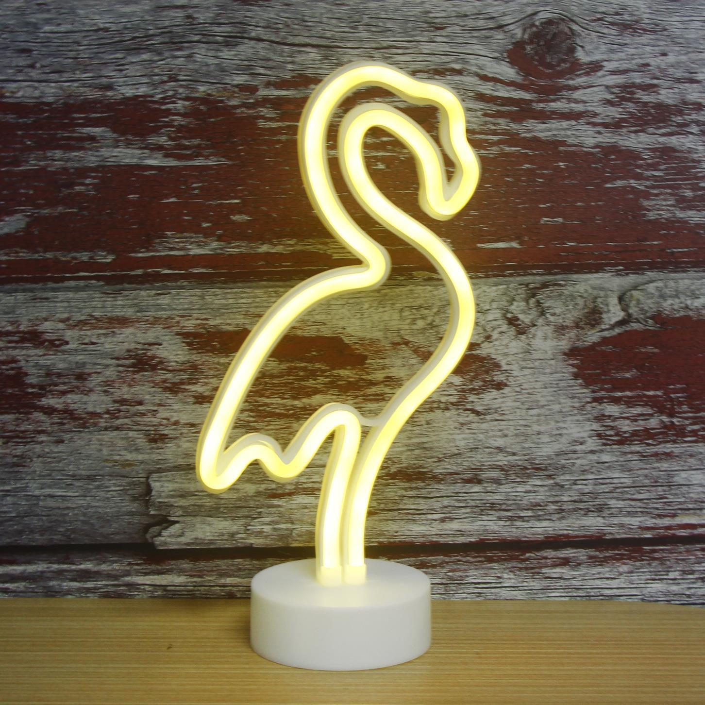 IŞIKLI NEON FLAMİNGO LED