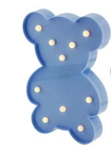 PLASTİK LED IŞIKLI AYI