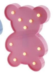 PLASTİK LED IŞIKLI AYI