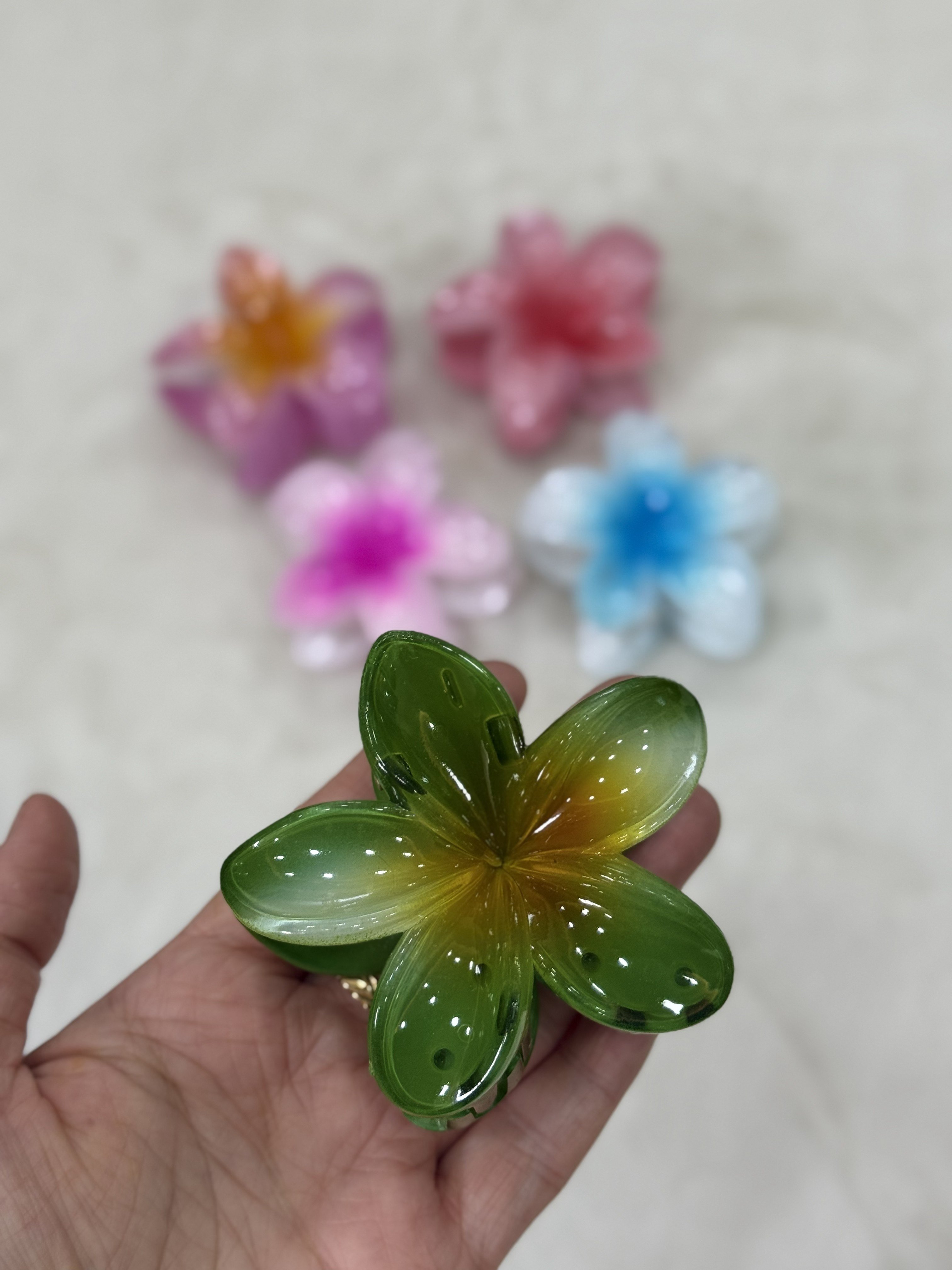 Lotus Yeşil Mandal Toka