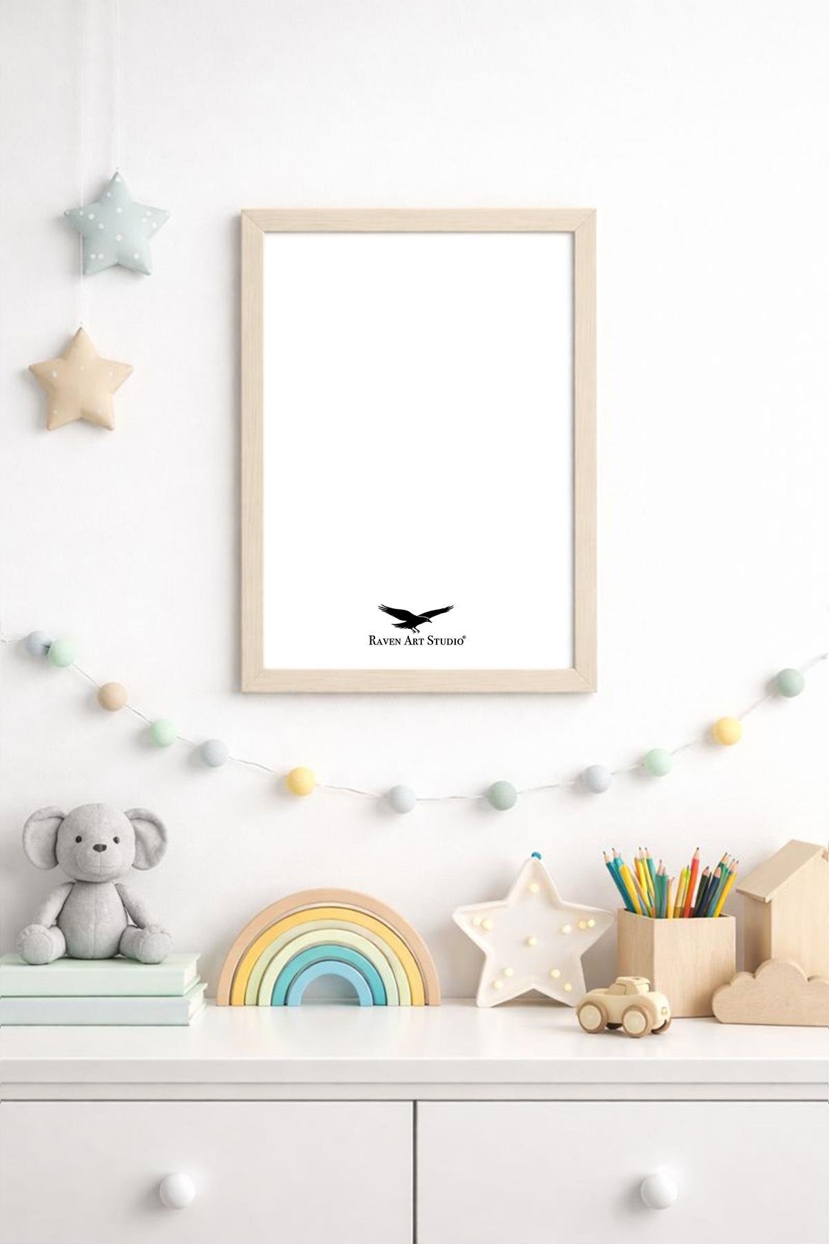 Ermitaj A3 Ebat 30cm x 42cm Sedef Resim Fotoğraf Belge Poster Evrak Çerçevesi Korumalı Kırılmaz Pleksi Cam