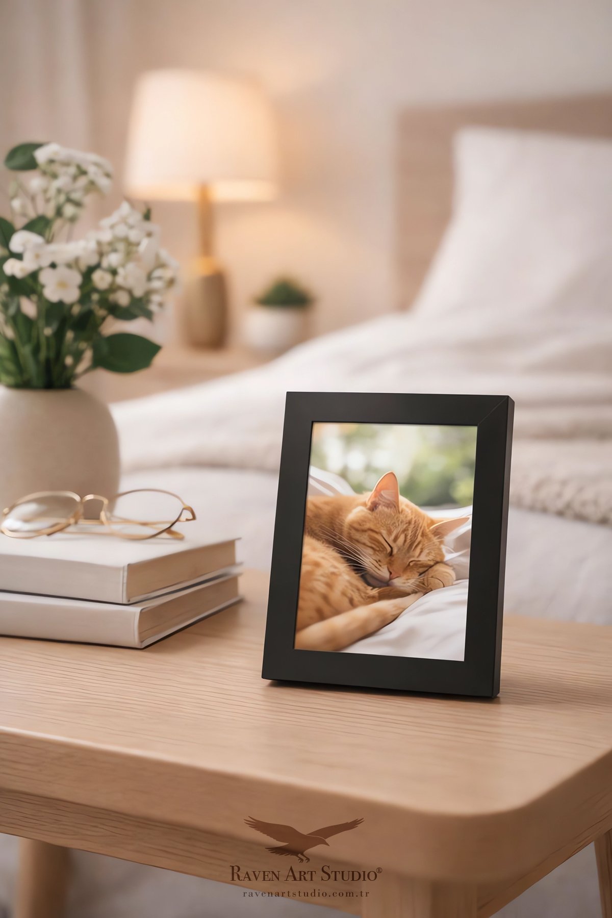 Louvre 13x18cm Siyah Resim Fotoğraf Belge Poster Evrak Çerçevesi Korumalı Kırılmaz Pleksi Cam