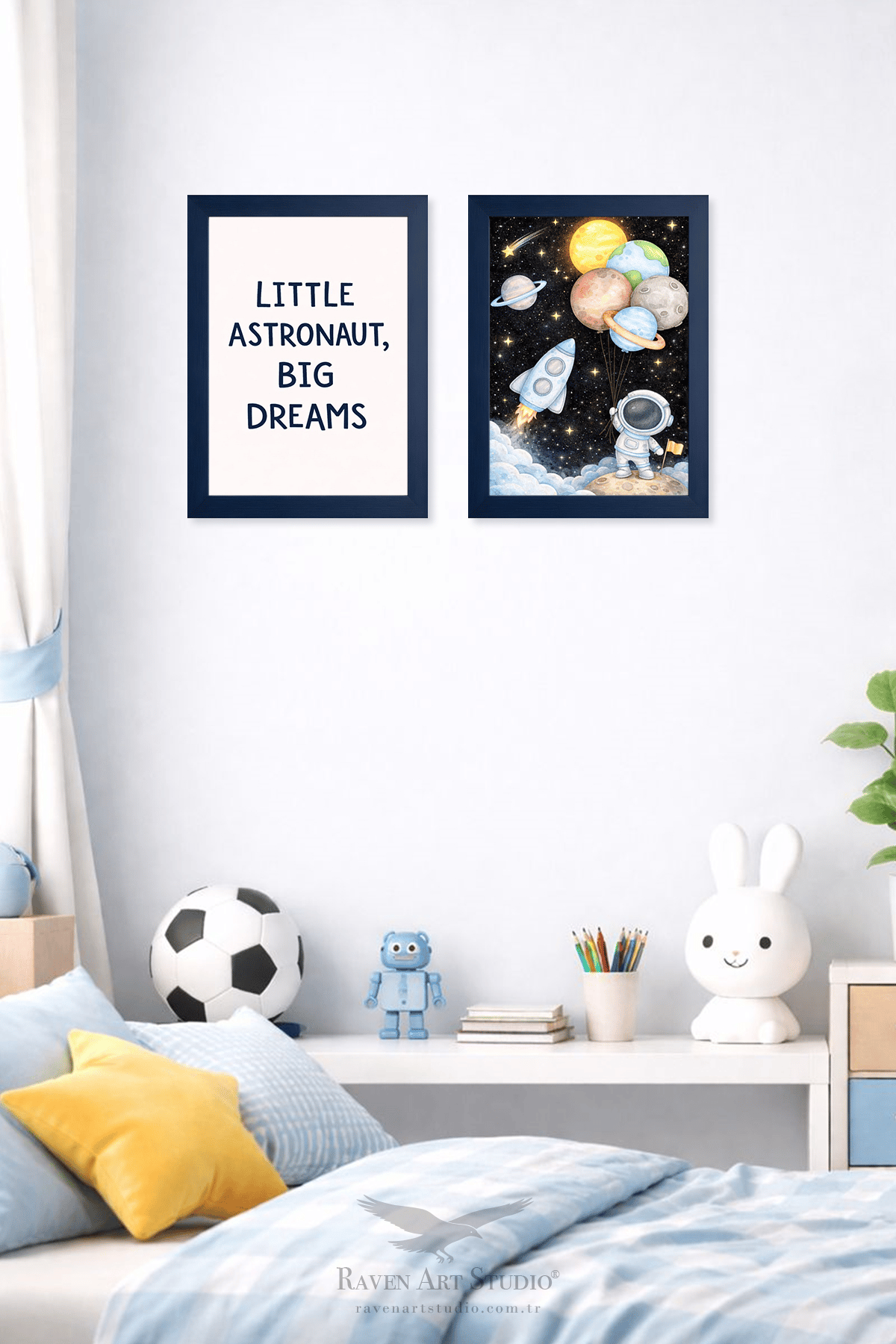 Louvre A4-21x30cm Lacivert Resim Fotoğraf Belge Poster Evrak Çerçevesi Korumalı Kırılmaz Pleksi Cam