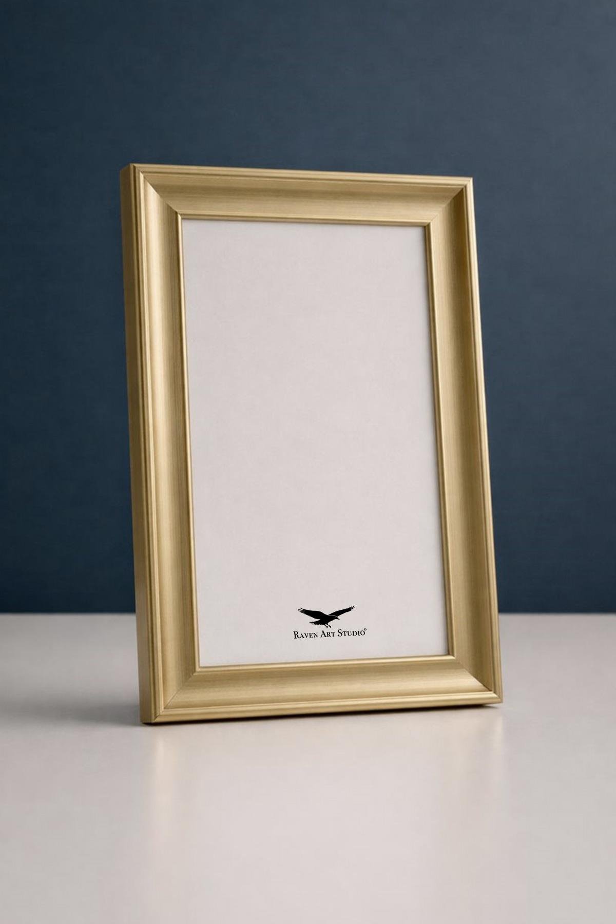 Pyramid A4-21x30cm Platin Resim Fotoğraf Belge Poster Evrak Çerçevesi Korumalı Kırılmaz Pleksi Cam