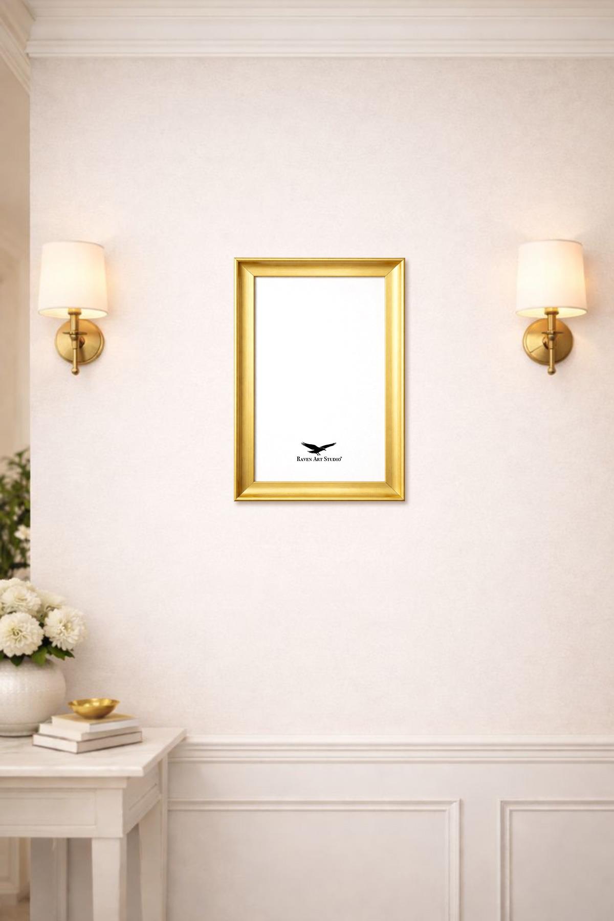 Pyramid A4 Ebat 21cm x 30cm Resim Fotoğraf Belge Poster Evrak Çerçevesi Korumalı Kırılmaz Pleksi Cam