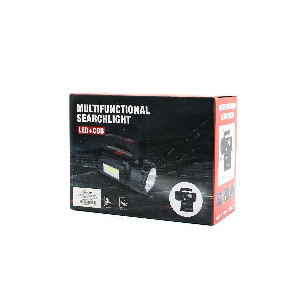 2İN1 19PCS = TAMİR - HIRDAVAT SETİ EL FENER - PROJEKTÖR LED + COB USB - TYPE-C - PİL ŞARJLI HS-310 (5293)