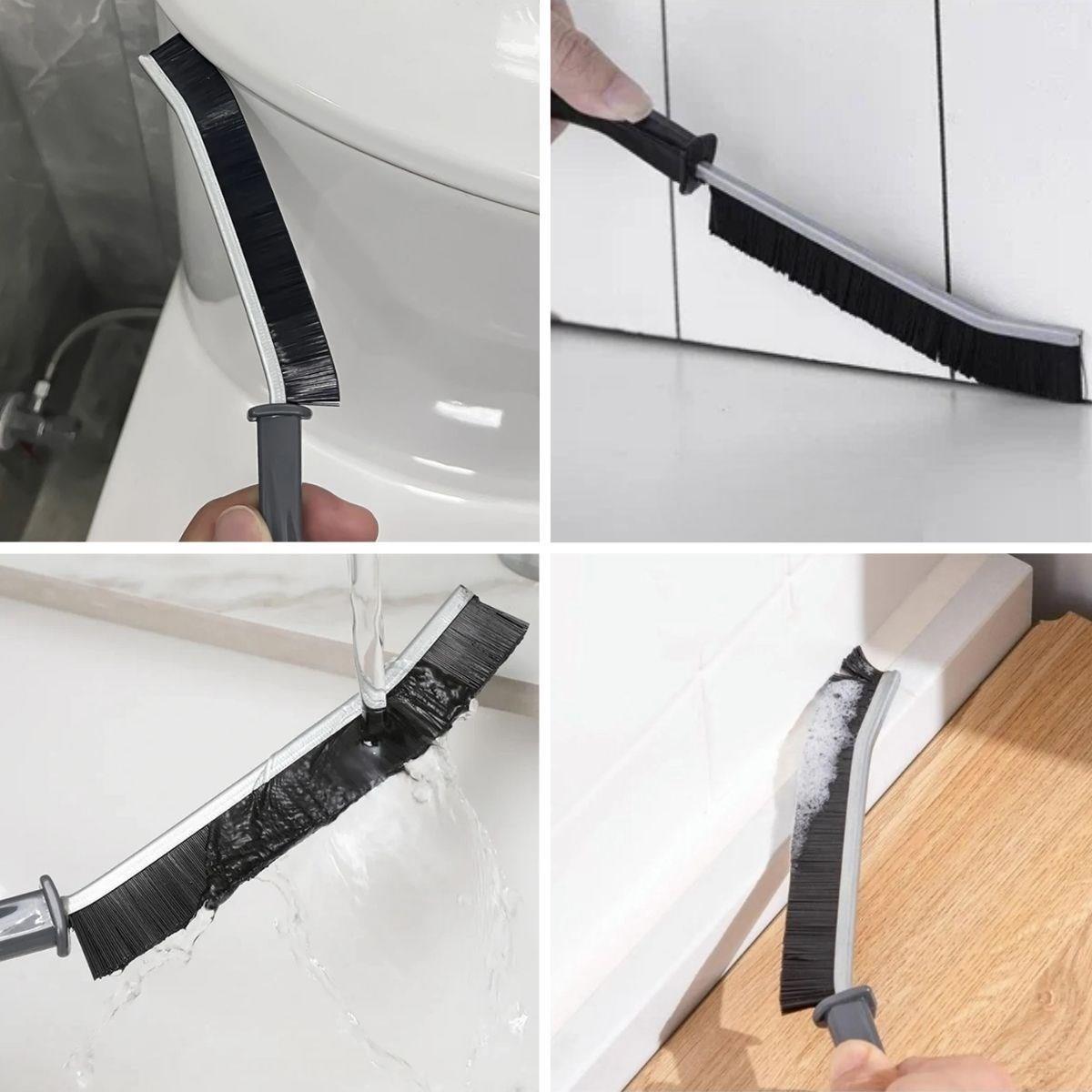 2li Çok Amaçlı Multi Ince Temizlik Fırçası Derz Arası Banyo Mutfak Lavabo Detay Temizleme Fırçası (5293)
