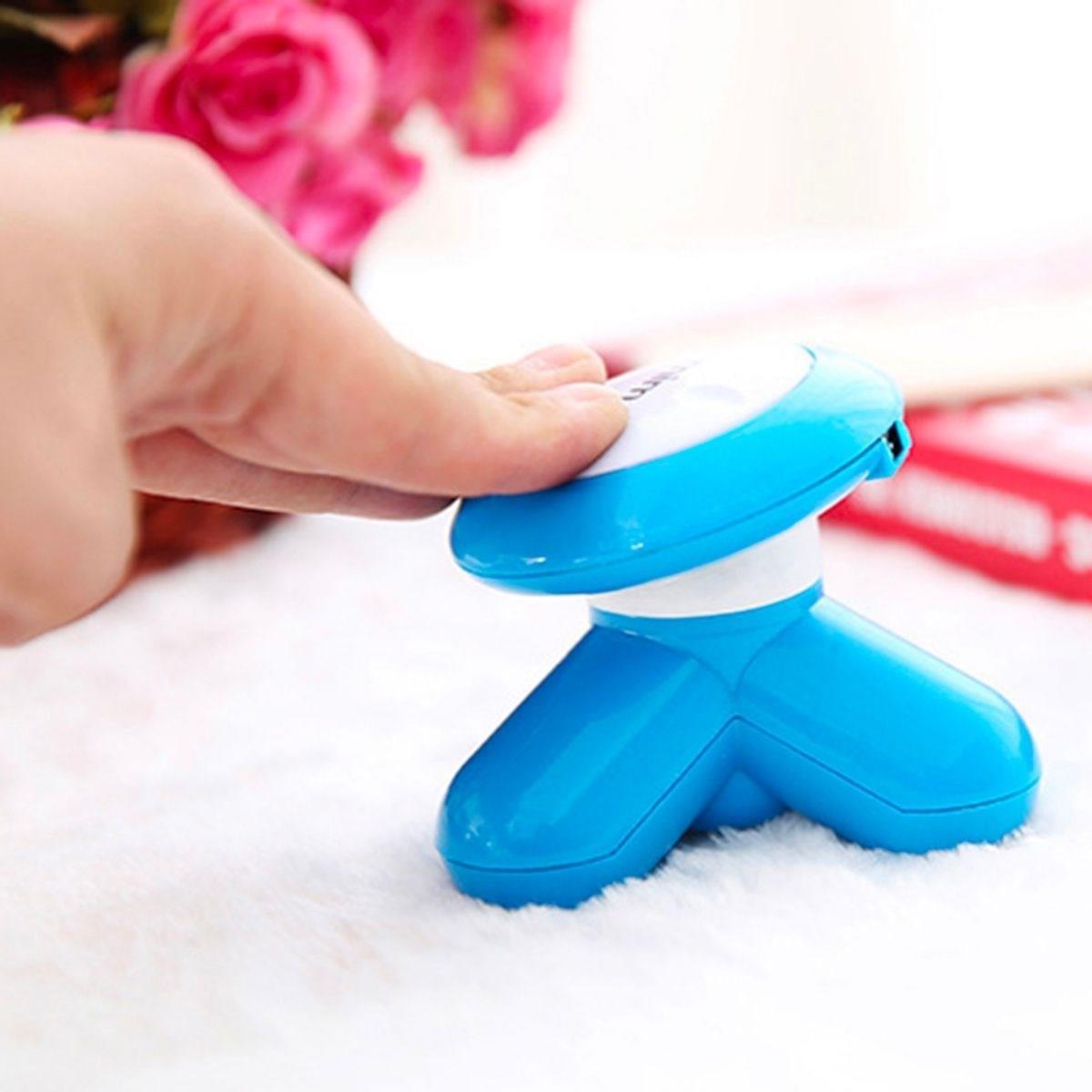 3 Başlıklı Titreşimli USB Şarjlı Mini El Masaj Aleti (5293)