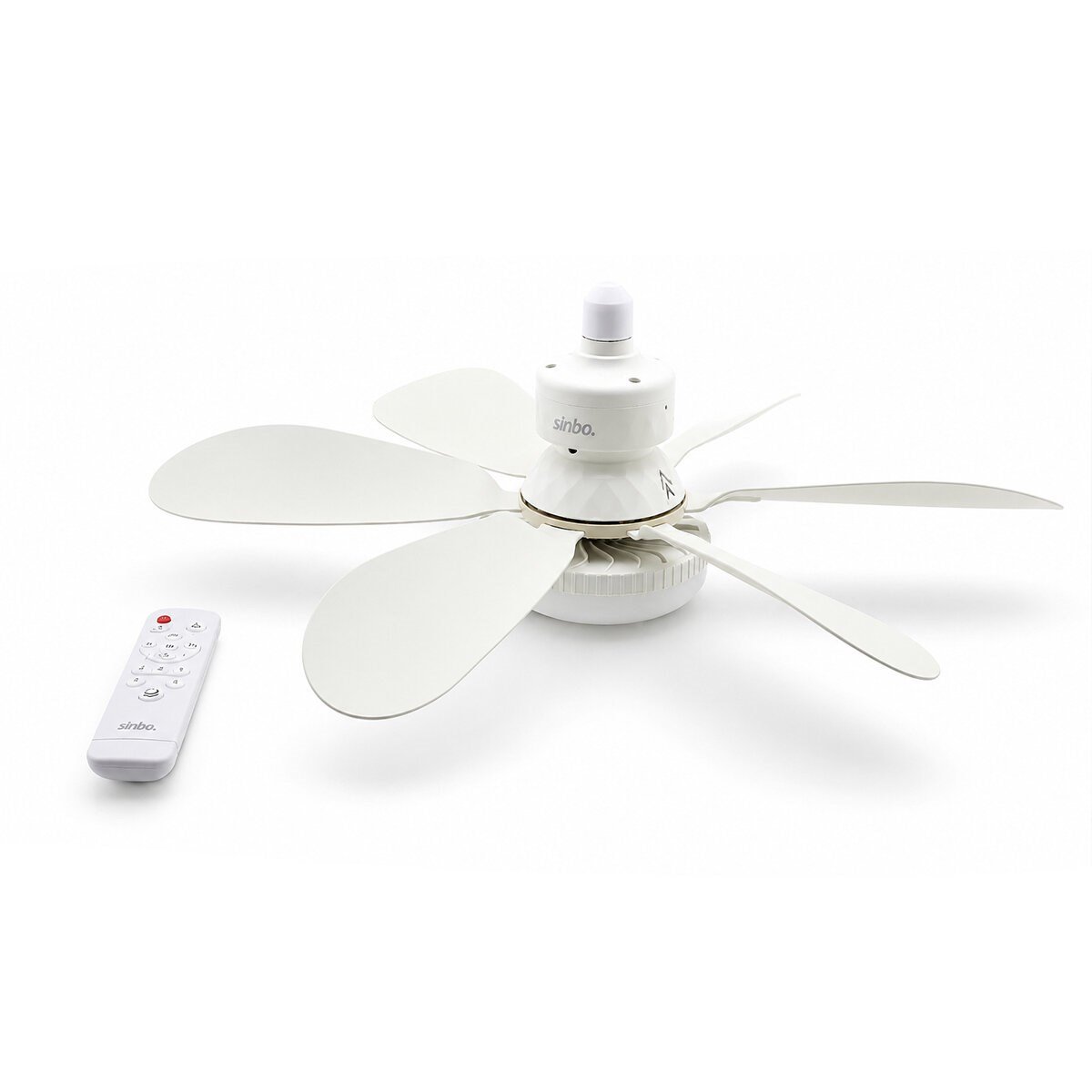 3 LED AYDINLATMALI - SESSİZ ÇALIŞMA 6 KANAT - KUMANDA TAVAN VANTİLATÖR SF-7708 (5293)