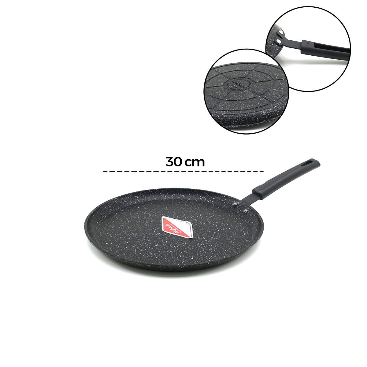 30CM DÖKÜM KREP TAVA (5293)