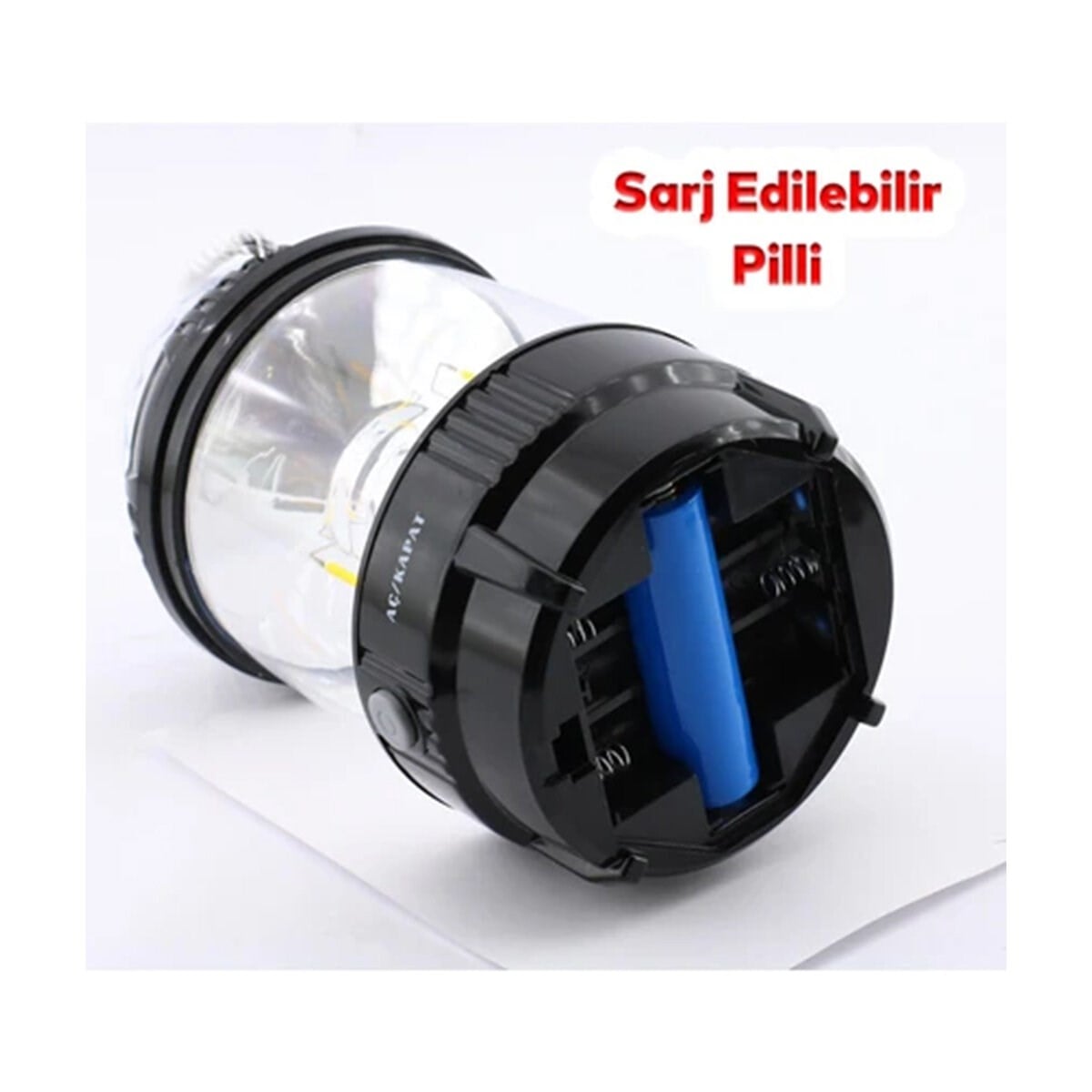 3IN1 DÖNEBİLEN DİSKO RENKLİ - FANUS FENER PİLLİ - POWERBANK 20W HW-978B (5293)
