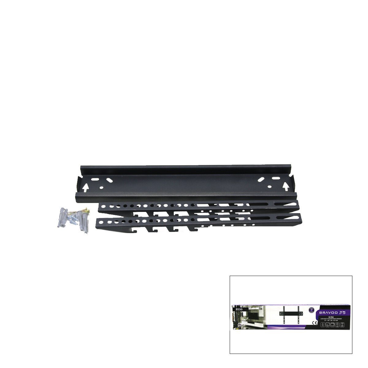 50 INC - 27 INC - 50 INC LCD LED SABİT TV ASKI APARATI 56X127CM BS-50 (5293)