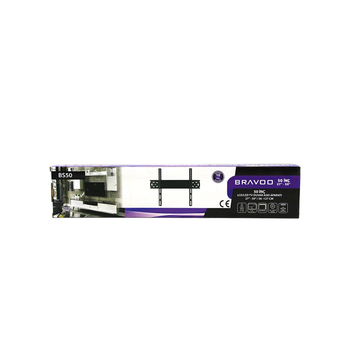 50 INC - 27 INC - 50 INC LCD LED SABİT TV ASKI APARATI 56X127CM BS-50 (5293)