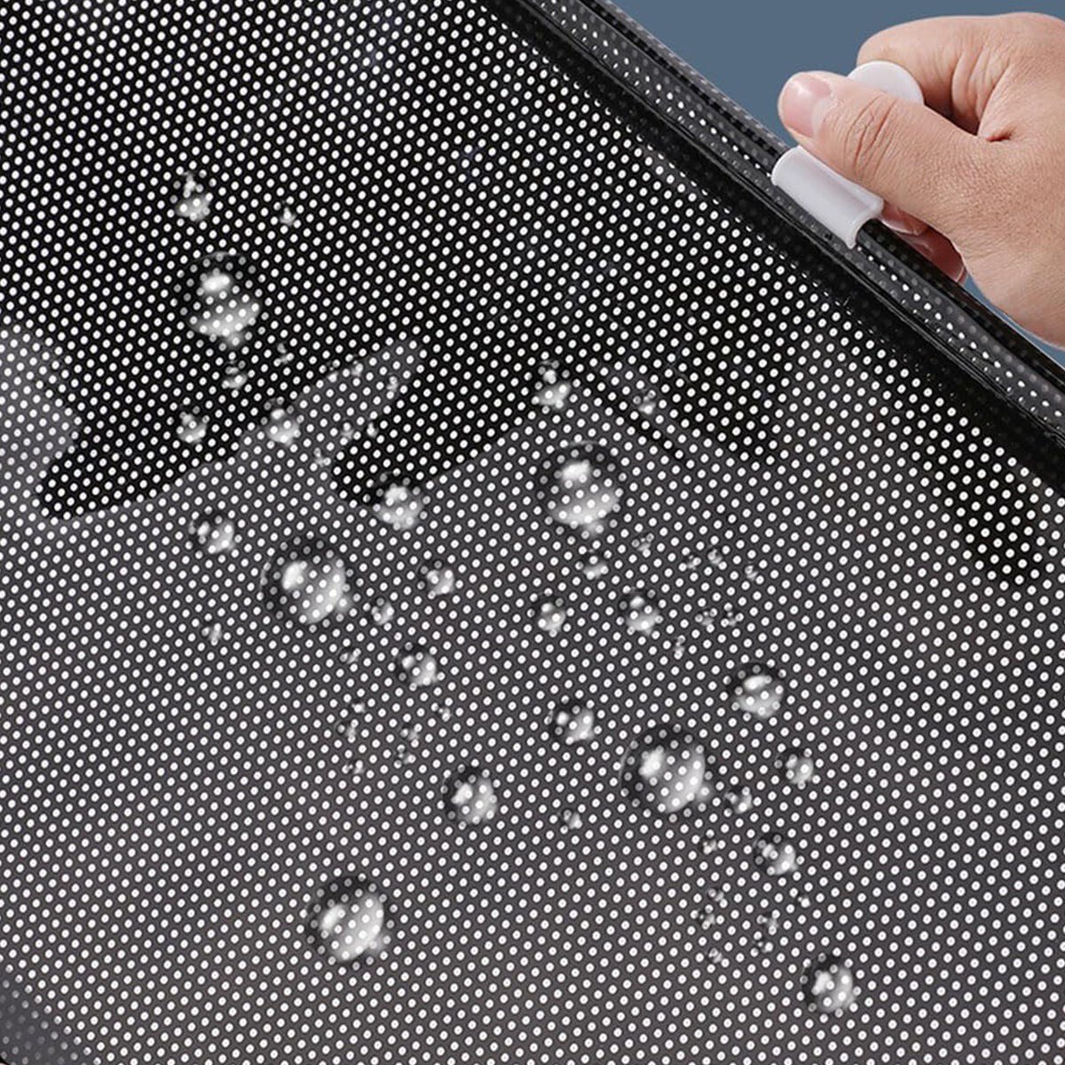 58X125CM OTO-ARAÇ - EV - OFİS CAM PANELİ GÜNEŞLİK PVC PERDE MAKARALI AÇ-KAPA VANTUZLU MONTAJ (5293)