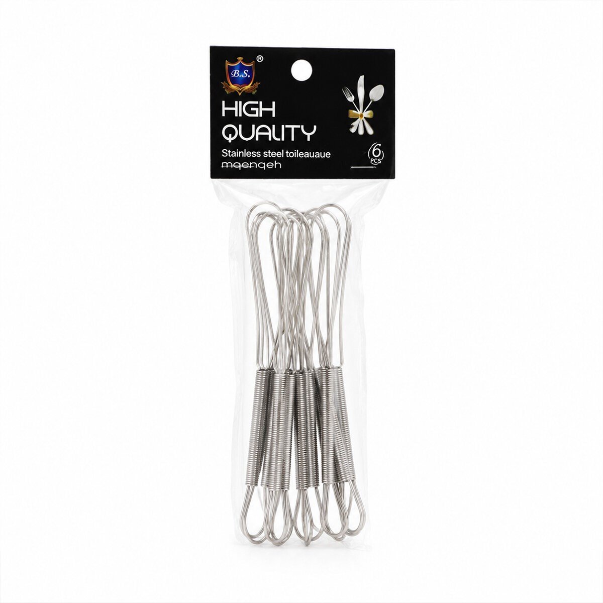 6PCS MİNİ=13CM METAL ÇIRPICI (5293)