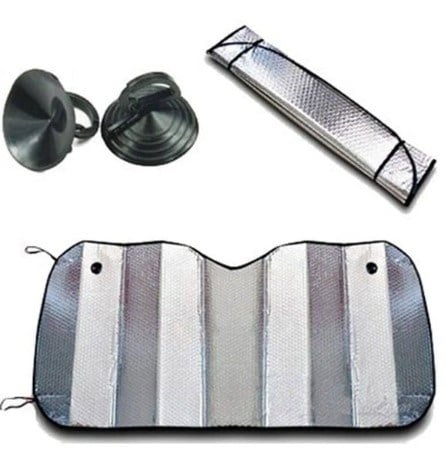 Araba Ön Cam Güneşliği 130*60 cm Parlak (5293)