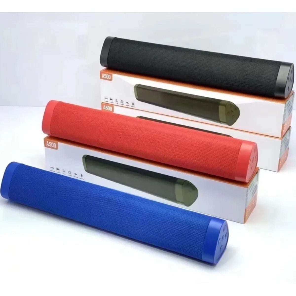 Bluetooth 5.0 Hoparlör Model A500 | Güçlü Bas ve Harika Sese Sahip Kablosuz Bluetooth Hoparlör (5293)