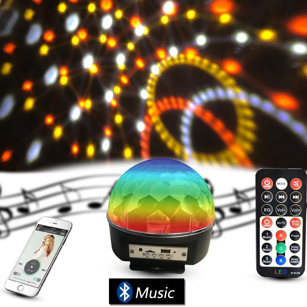 Bluetooth Sd Aux Usb Led Disko Lamba Topu Speaker (5293)